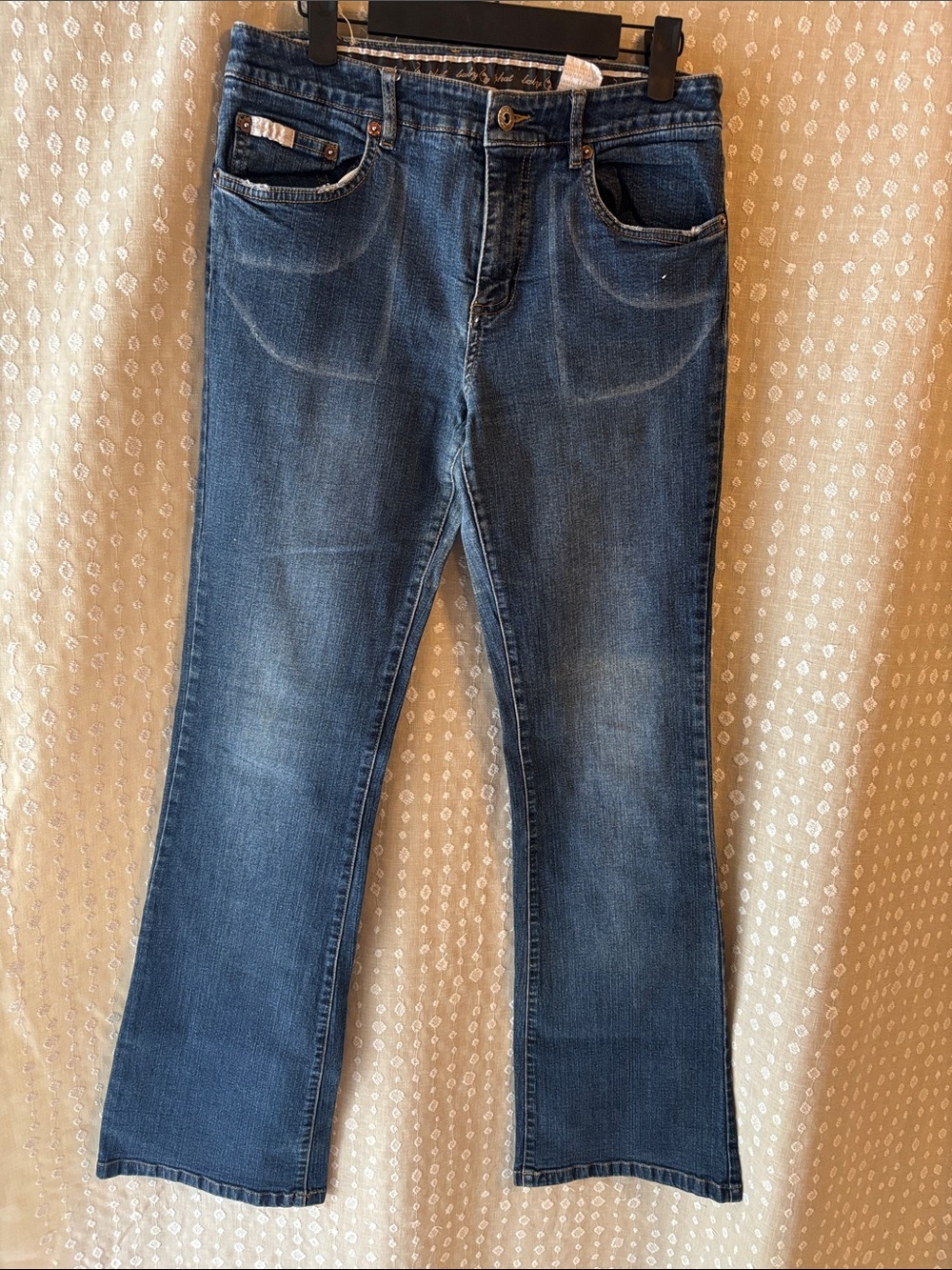 Baby Phat Medium Wash Flare Jeans